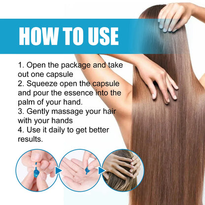 EELHOE Hair Styling Oil - Keratin, Argan Oil & Vitamins A, E & B5