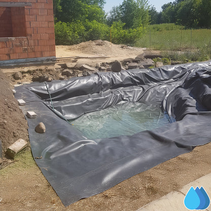 5m x 6m EPDM Rubber Pond Liner, 900 GSM