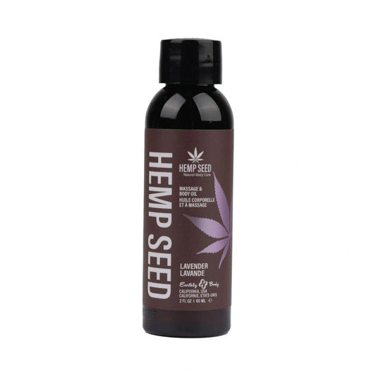 Aaponminimarket Earthly Body Massage Oil Lavender 2oz