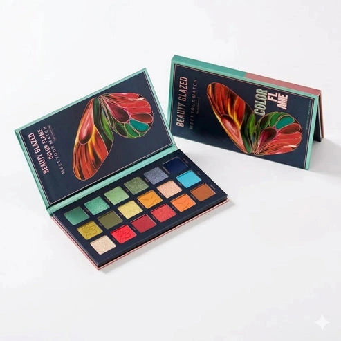 Easy-to-Apply 3D Butterfly Eyeshadow Palette