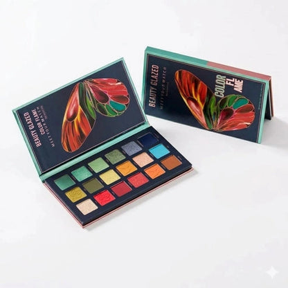Easy-to-Apply 3D Butterfly Eyeshadow Palette