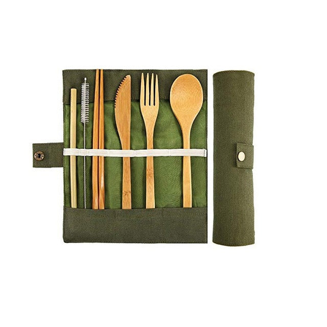 Aapon mini market -Eco-Friendly Bamboo Cutlery Set