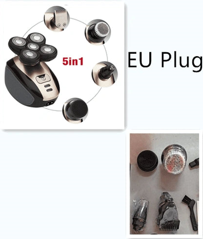 Electric Shaver and Grooming Kit