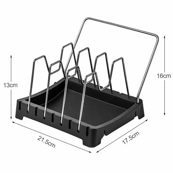 Expandable stainless steel kitchen organizer