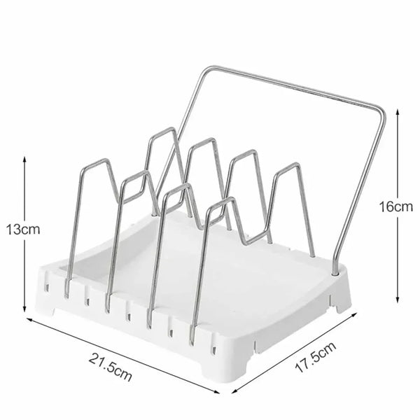 Expandable stainless steel kitchen organizer