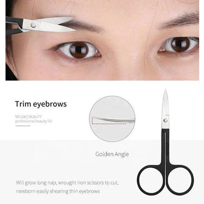 Aaponminimarket Eyebrow Grooming Scissors