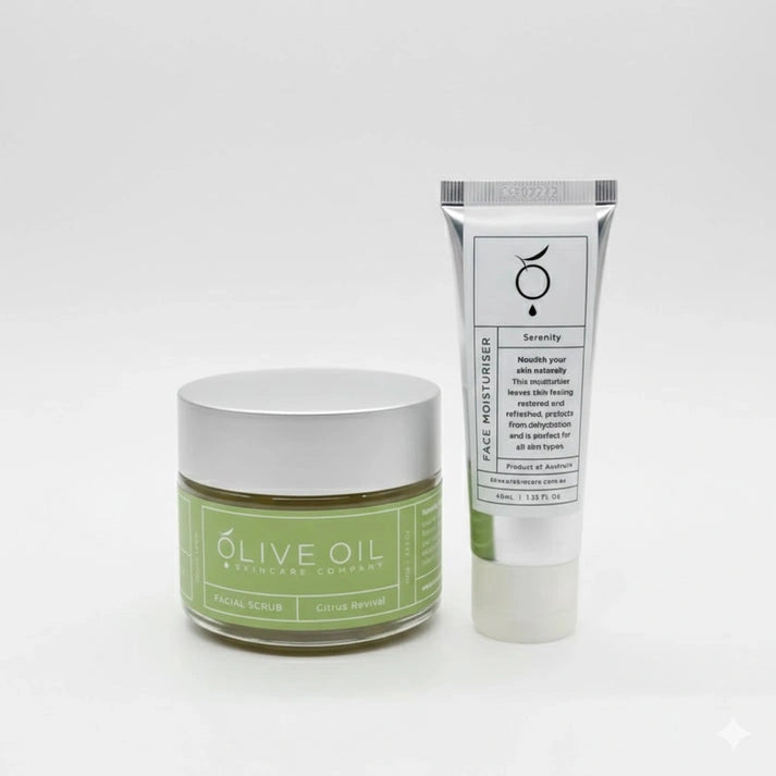 Aaponminimarket Face Care Bundle (Scrub + Moisturizer)