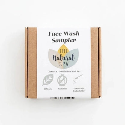 Aaponminimarket Face Wash Sample Pack - 4 x 15g Face Wash Bars