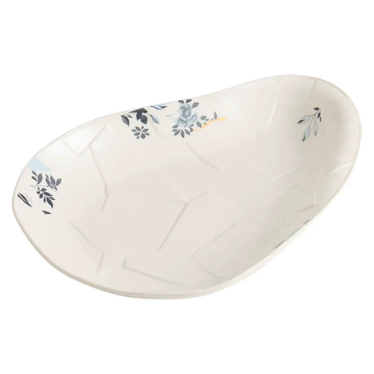 Aapon mini market - Flowform Porcelain Plate 