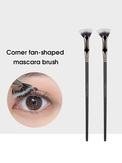 Aapon Mini Market Ltd Folding Fan Mascara Brush for Lower Lashes