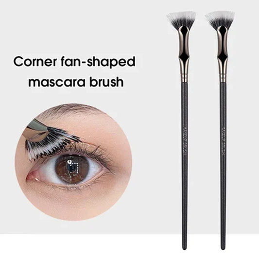 Aapon Mini Market Ltd Folding Fan Mascara Brush for Lower Lashes