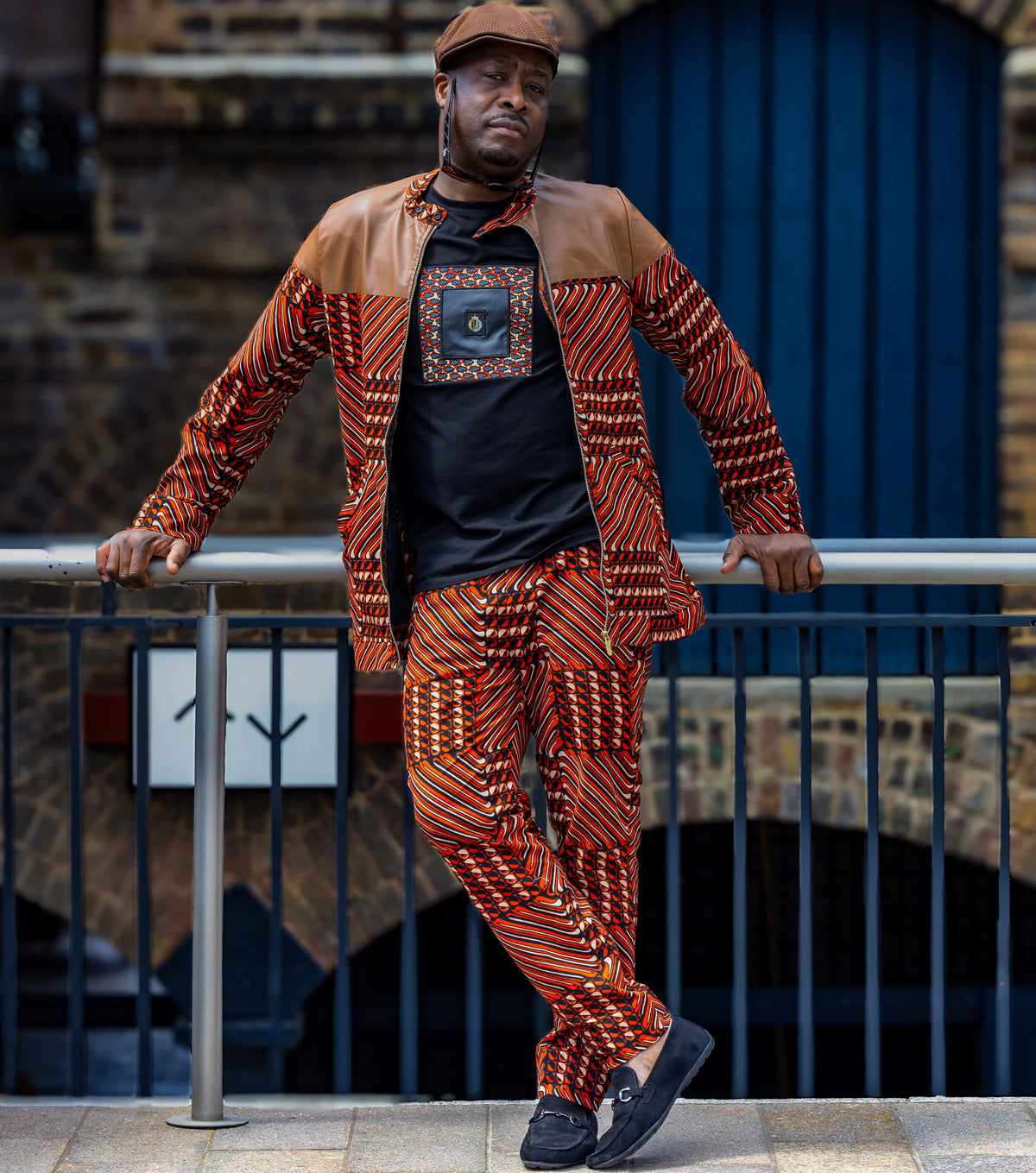 Oba Swagger African Print Jacket