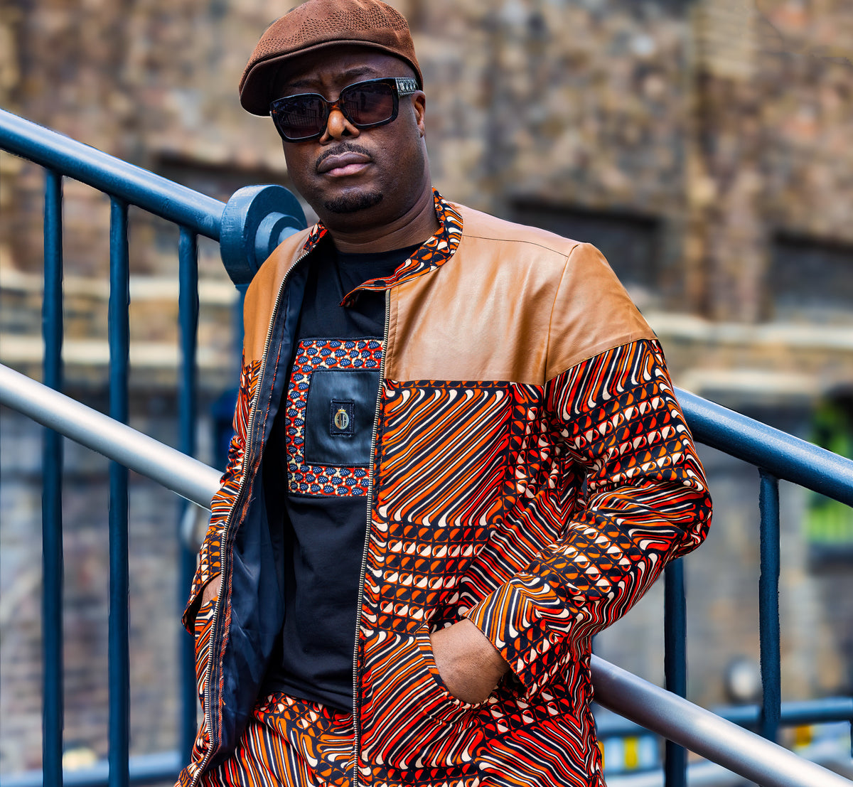 Oba Swagger African Print Jacket