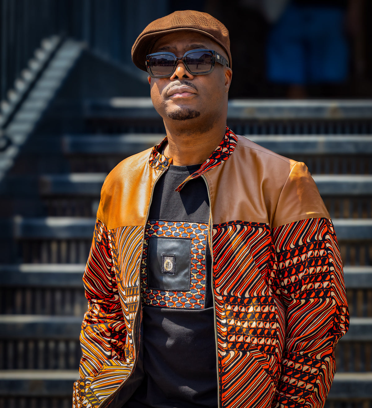 Oba Swagger African Print Jacket