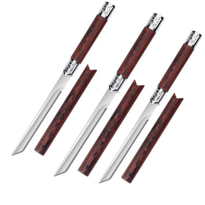 3-Piece Stainless Steel Sharp Fruit Knife Set