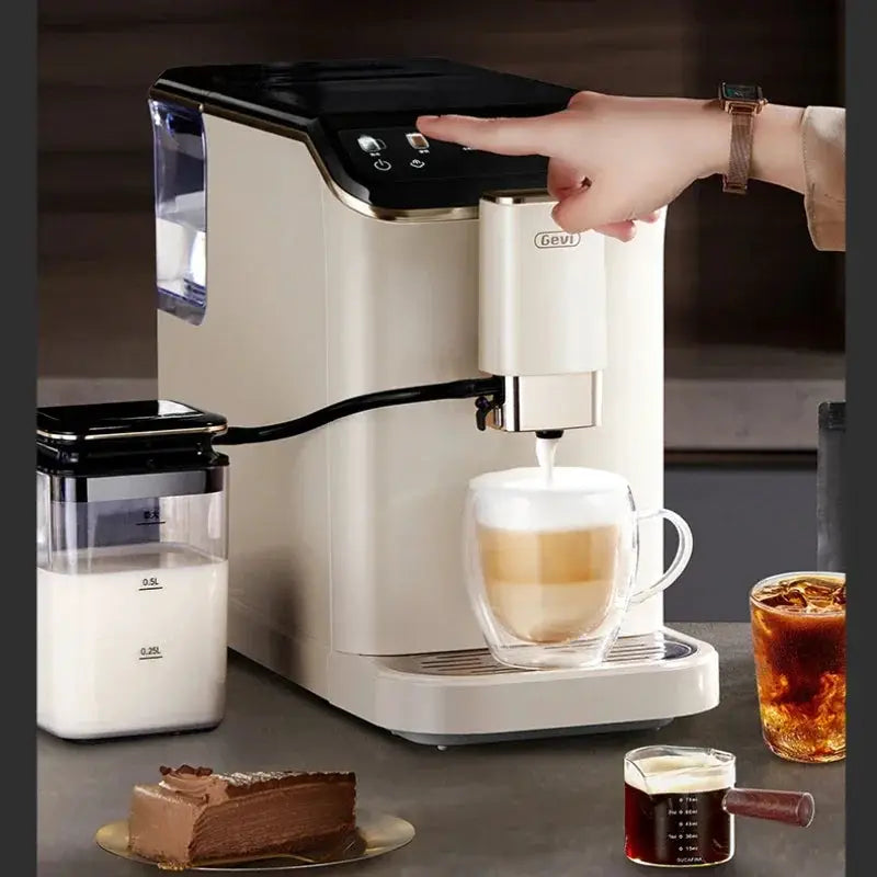 Full Coffee Machine Fully Automatic Coffee Maker – One-Touch Brewing Machine – Aapon Mini ...