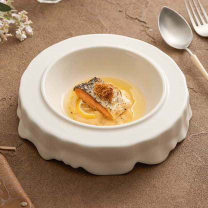 Aapon mini market - GOSEUNG “Cloudform” Sculpted Porcelain Plate