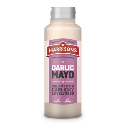 Aaponminimarket Garlic Mayonnaise 1 Liter Bottle (Case of 6)
