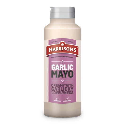 Aaponminimarket Garlic Mayonnaise 1 Liter Bottle (Case of 6)