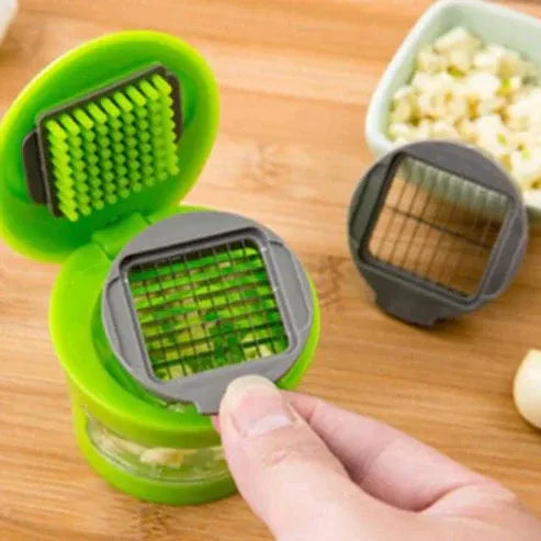 Aaponminimarket Garlic Press and Slicer Set