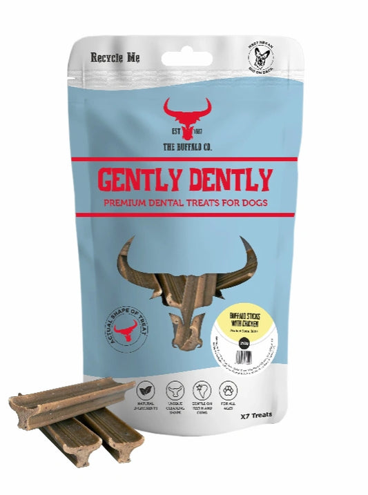 Aaponminimarket Gently Dently- Chicken Dental Treats for Dogs 175g