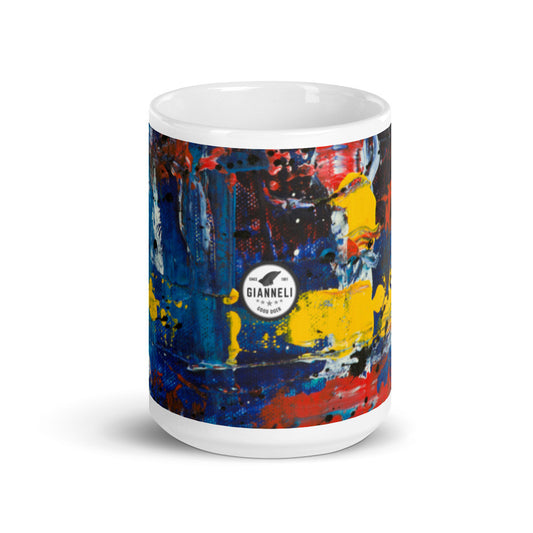 Aapon mini market -Giannelli Colors White Glossy Mug