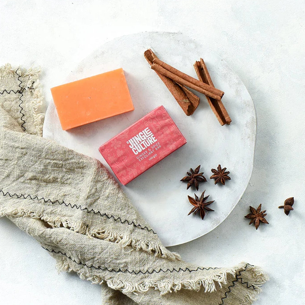 Aapon Mini Market Ltd Ginger & Spice Natural Exfoliant Bar
