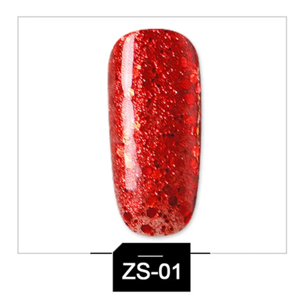 Aapon Mini Market Ltd Glitter Phototherapy Nail Polish