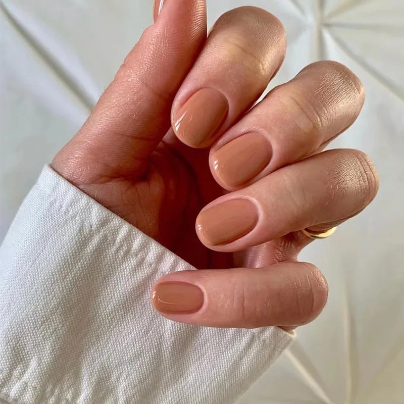 Glossy Acrylic Press-On Nails