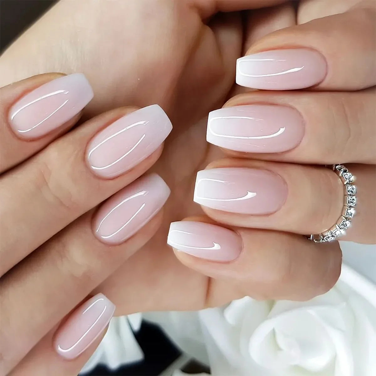 Glossy Acrylic Press On Nail