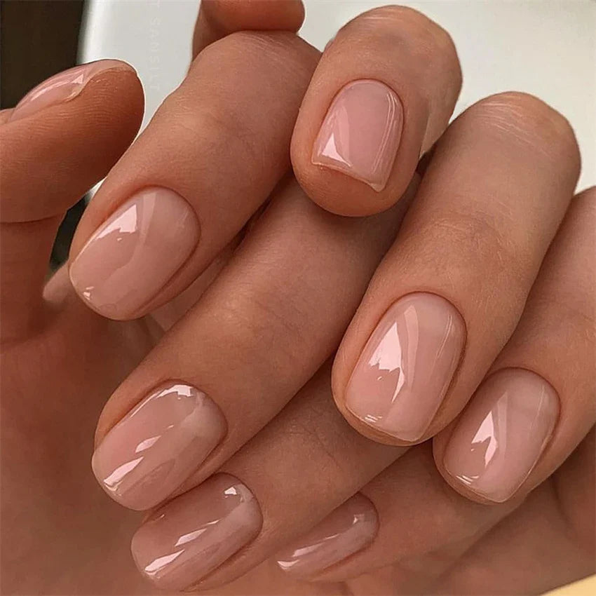 Glossy Acrylic Press-On Nails