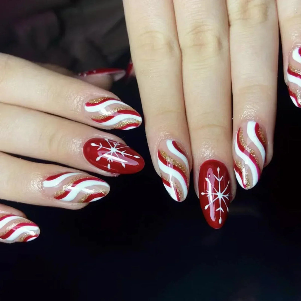 Christmas Press-On Nails – 24-Piece Sets, 60+ Designs – view 7