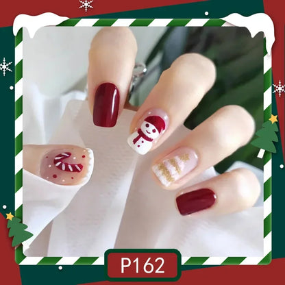 Christmas Press-On Nails – 24-Piece Sets, 60+ Designs – view 8