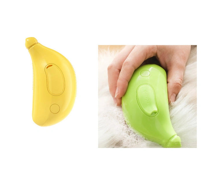 Aaponminimarket Grooming Spa Deluxe: Steamy Spray Massage Comb for Dogs