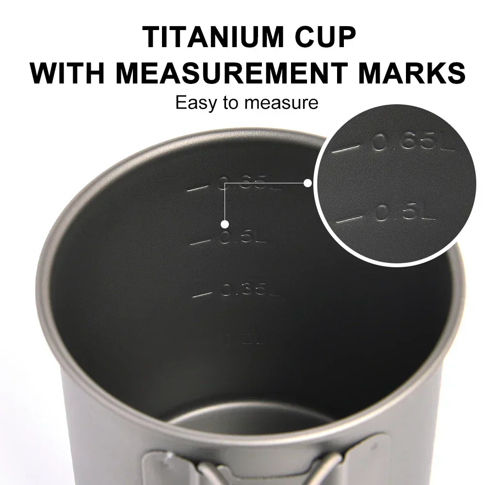 Aapon mini market -Titanium Camping Mug