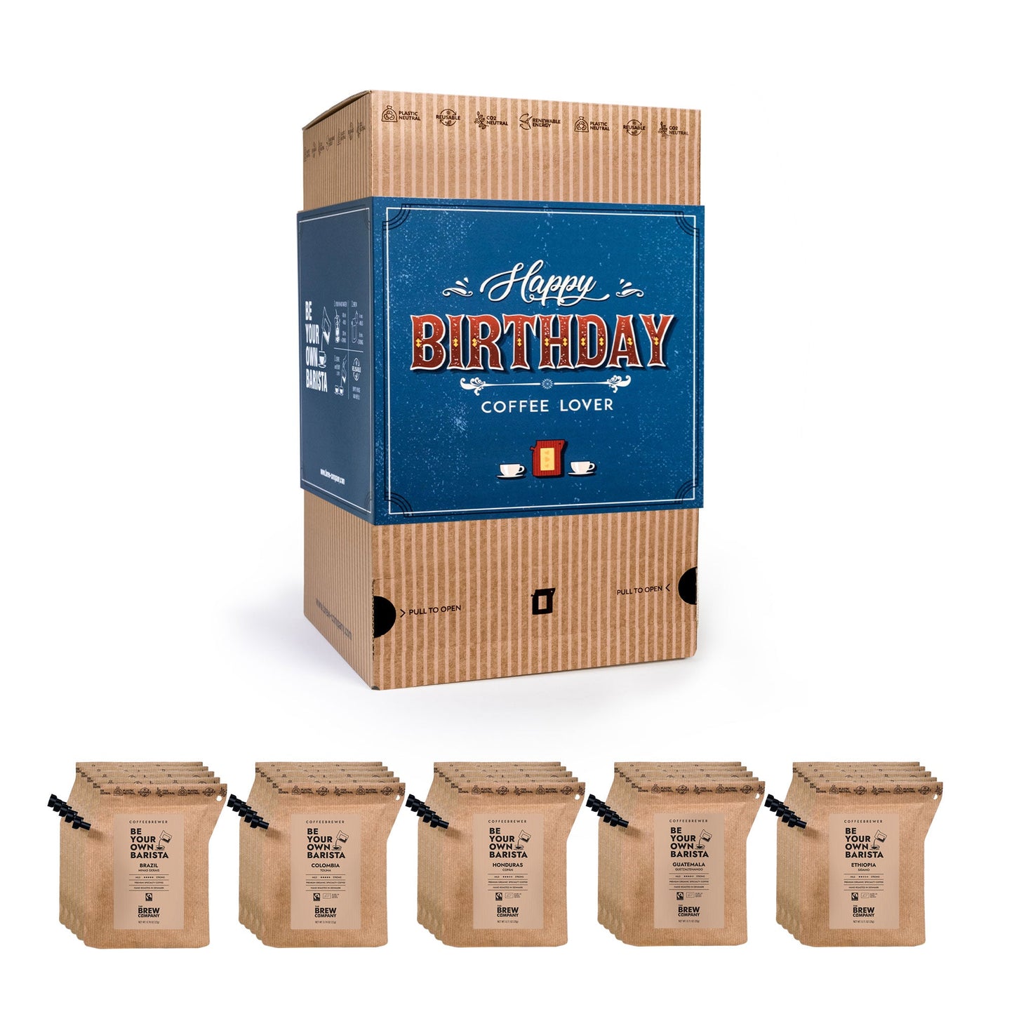 Aapon Mini Market Ltd HAPPY BIRTHDAY SPECIALTY COFFEE GIFT BOX 25 PCS