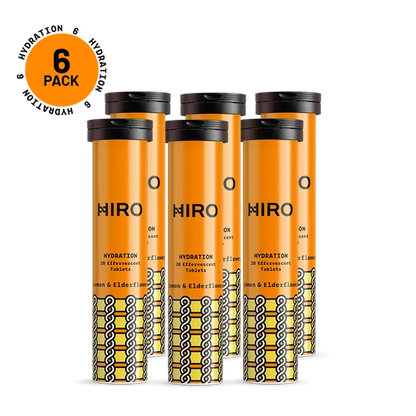 Aaponminimarket Hydration Tablets - Lemon & Elderflower (6 Pack)