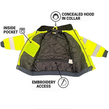 Standsafe Kids Hi-Vis Bomber Jacket