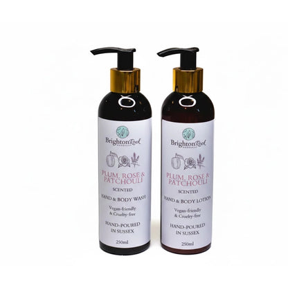 Hand & Body Wash - Plum, Rose & Patchouli