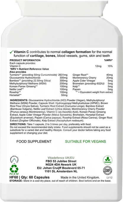 Aaponminimarket Turmeric Multi | With Vitamin B6, Zinc & Botanicals – 90 Capsules