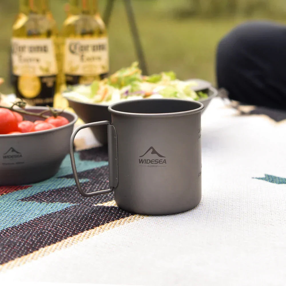 Aapon mini market -Titanium Camping Mug
