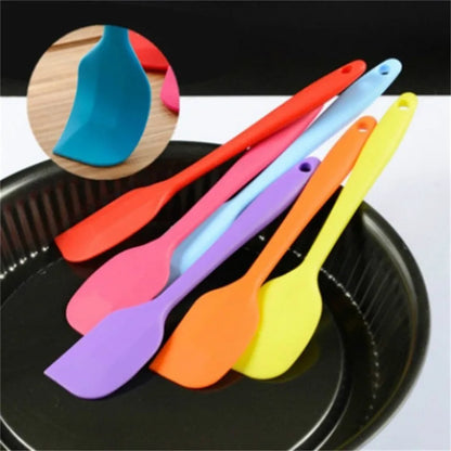 Aapon mini market -Heat Resistant Silicone Spoon Scraper Utensil