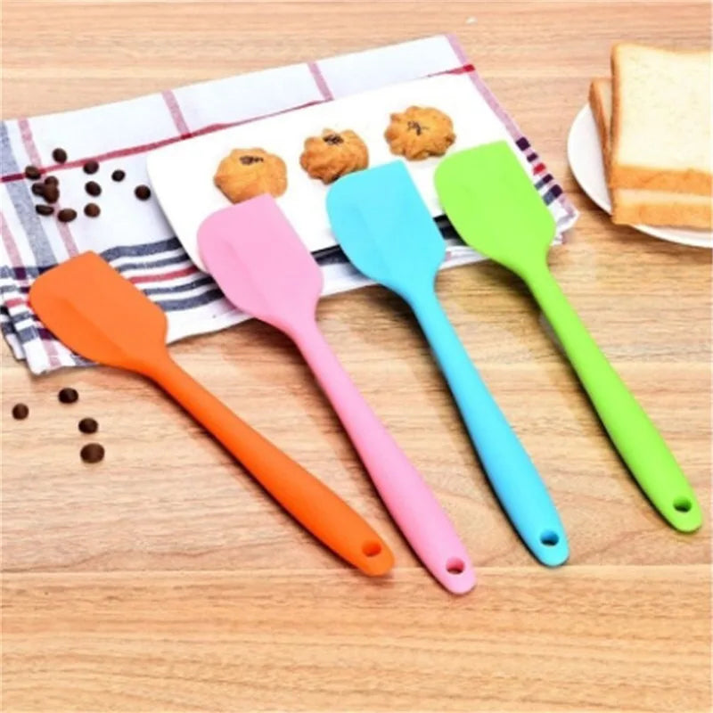 Aapon mini market -Heat Resistant Silicone Spoon Scraper Utensil