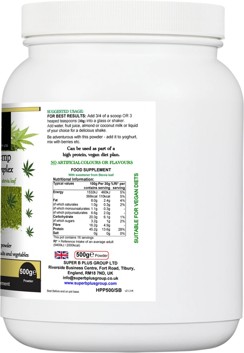 Aaponminimarket Super Hemp Protein Complex