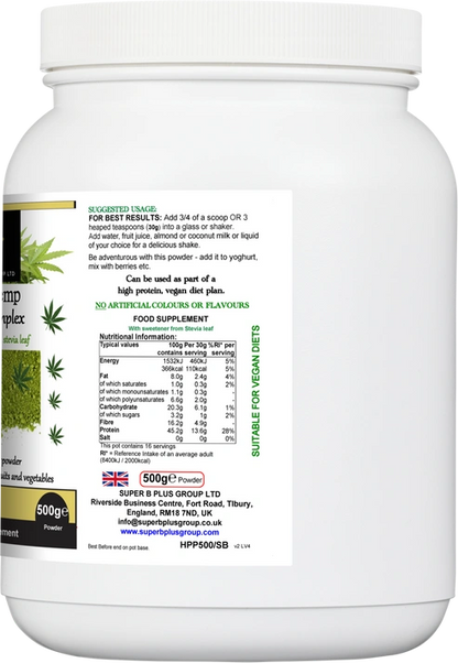 Aaponminimarket Super Hemp Protein Complex