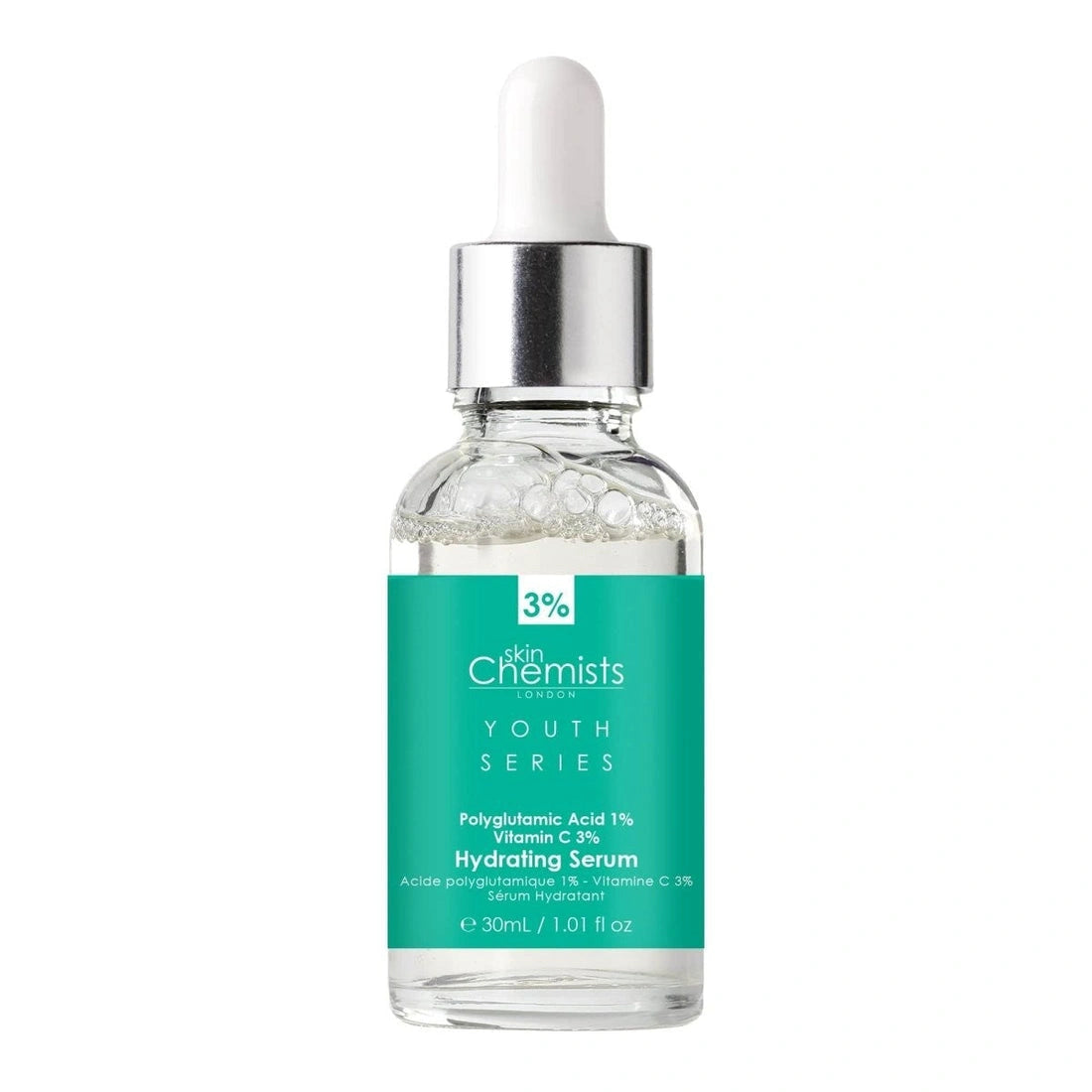 Aaponminimarket Hydrating Serum Polyglutamic Acid 1%, Vitamin C 3% 30ml