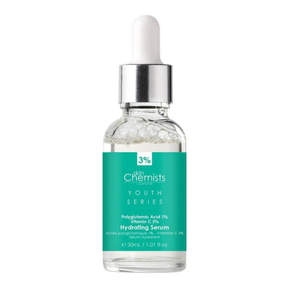 Aaponminimarket Hydrating Serum Polyglutamic Acid 1%, Vitamin C 3% 30ml