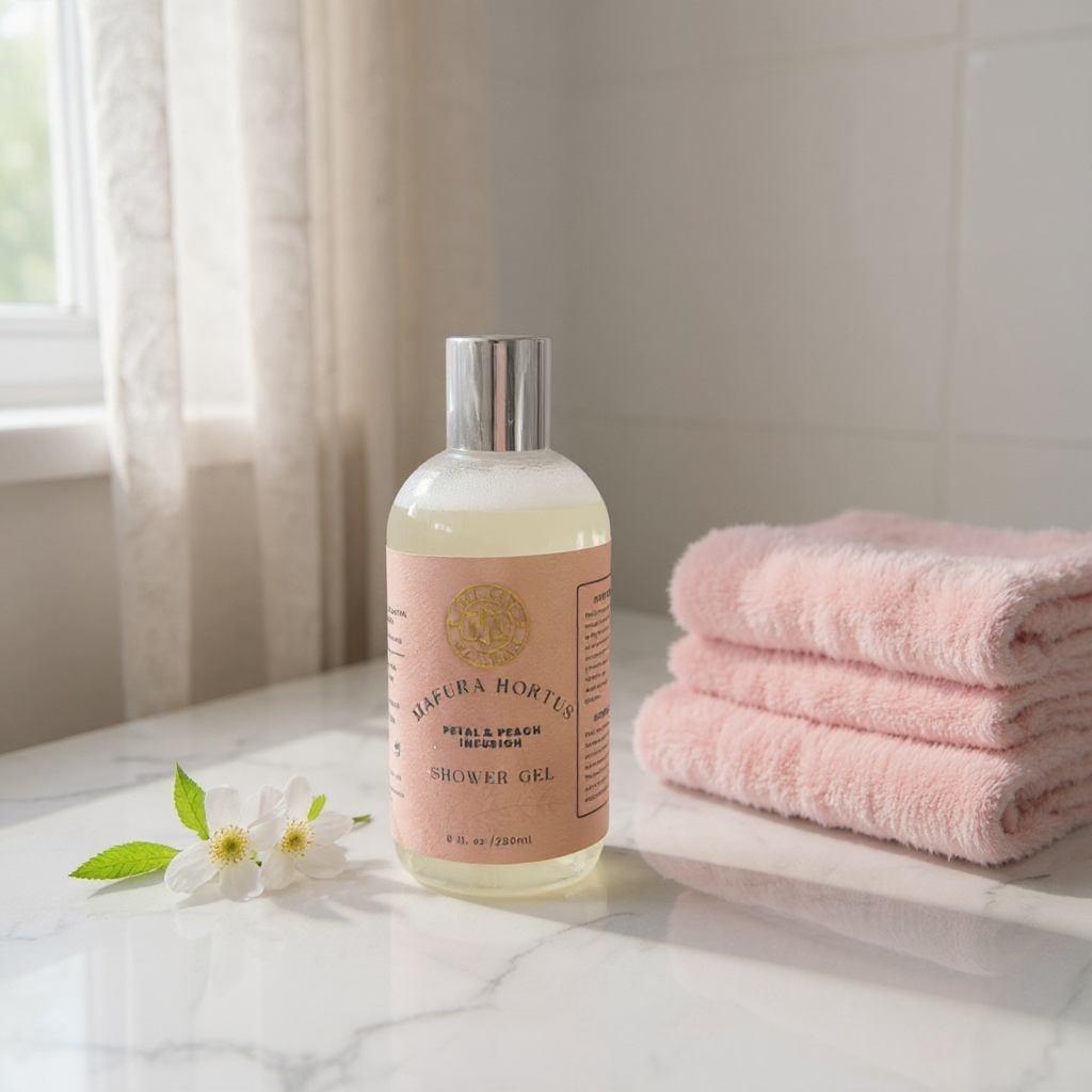 Aapon Mini Market Ltd - Mafura Hortus Petal & Peach Infusion Shower Gel