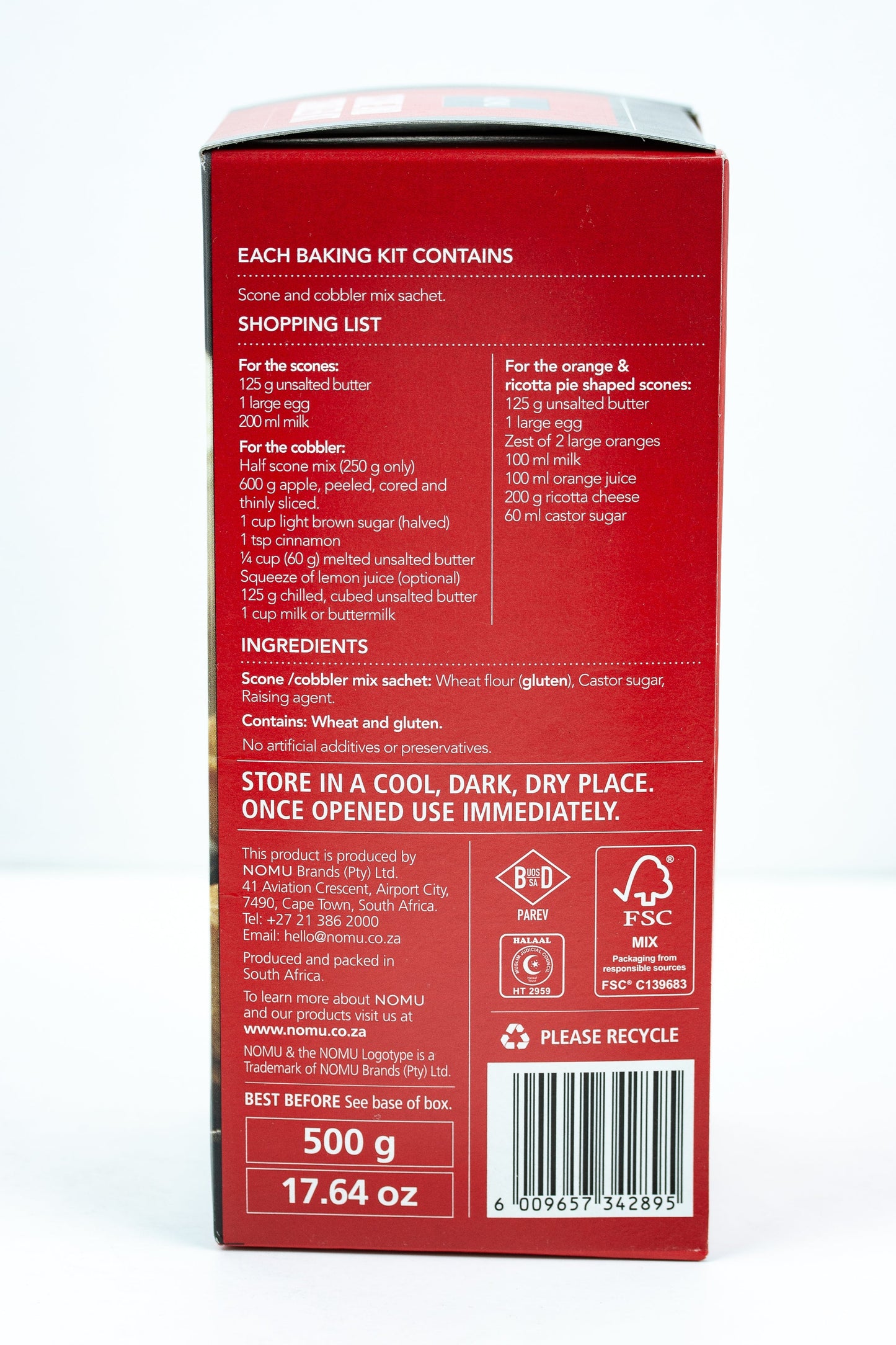 Baking Kit - NOMU Scone and Cobbler