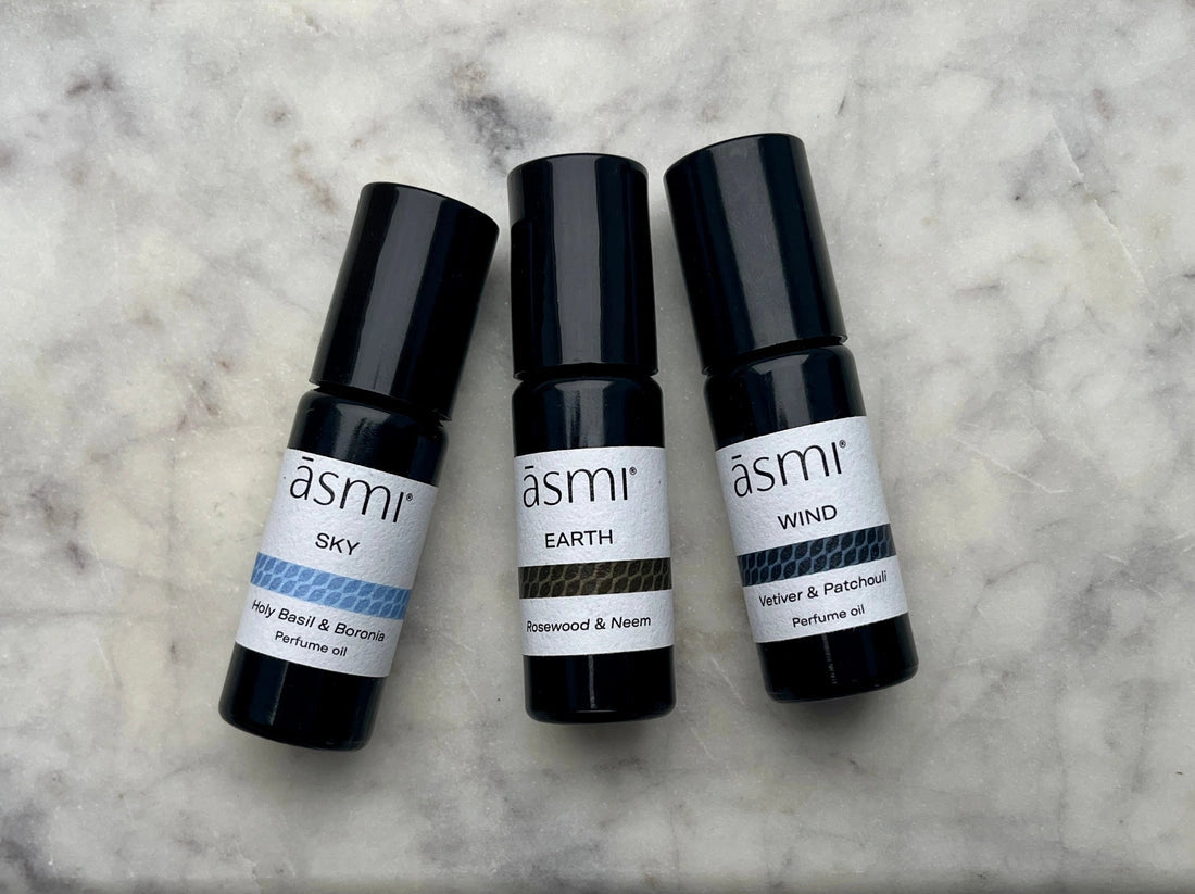 Aaponminimarket Asmi Ayurveda Earth Perfume or Body Oil
